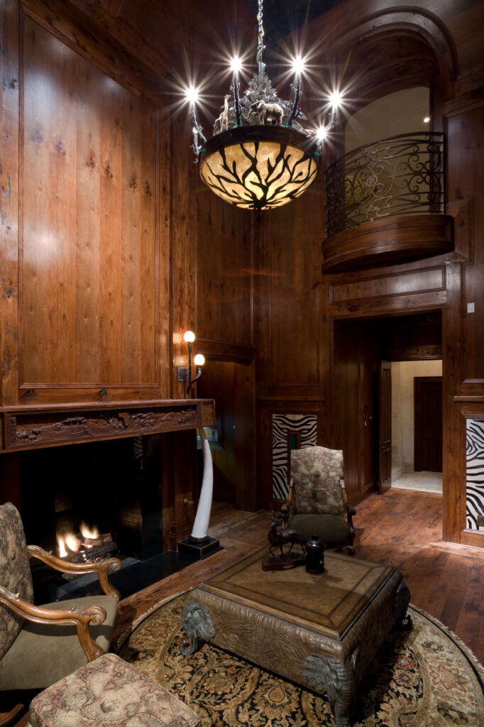 van trease designs fireplace