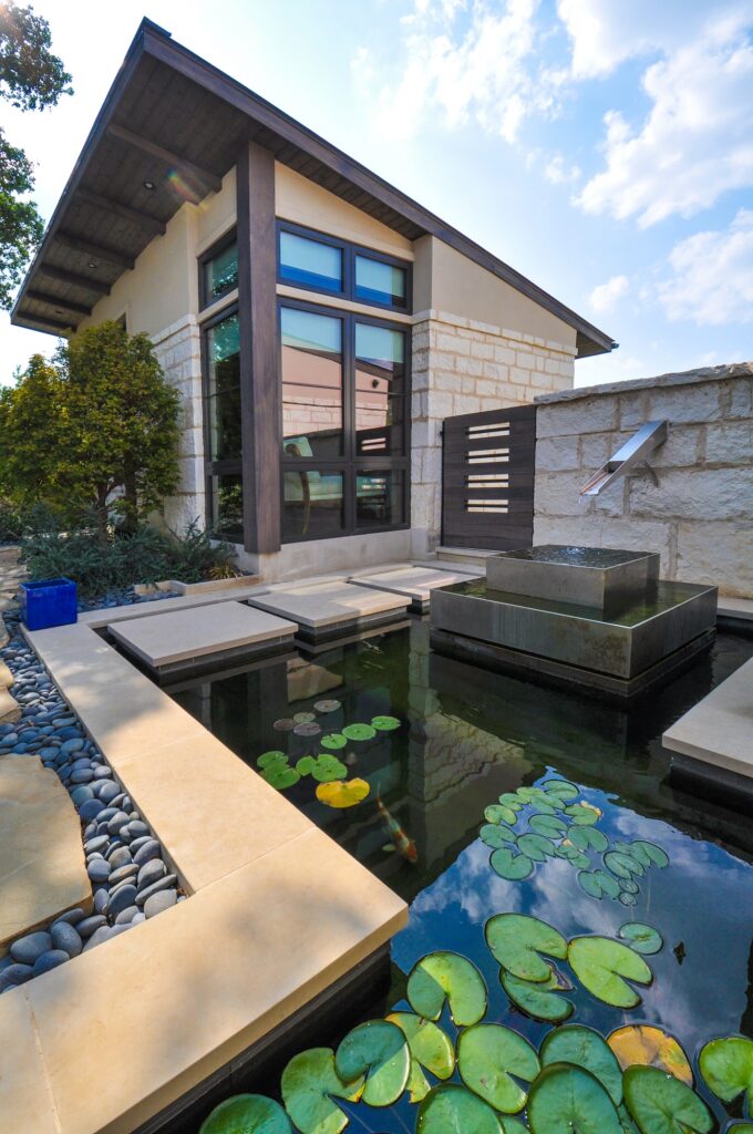 van trease designs pond